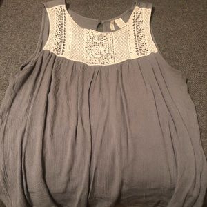Boho peasant top